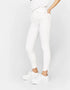 Super skinny mid-rise trousers